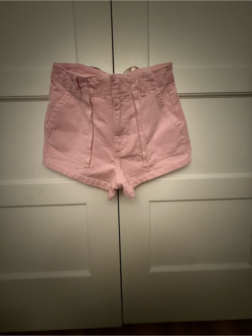 Forever 21 Light Pink High-Waist Women's Shorts